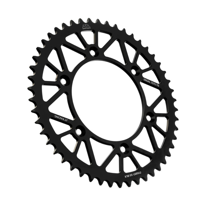 REAR RACELITE SPROCKET ALUM 50T-520 BLK HUS/HUSQ/KTM JTA897.50BLK image 1
