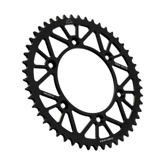 REAR RACELITE SPROCKET ALUM 50T-520 BLK HUS/HUSQ/KTM JTA897.50BLK image 1