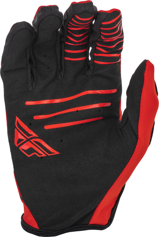 YOUTH WINDPROOF GLOVES BLACK/RED SZ 06 371-14306 image 2