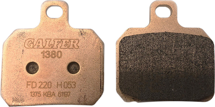 BRAKE PADS SINTERED FD220G1380 FD220G1380 image 1