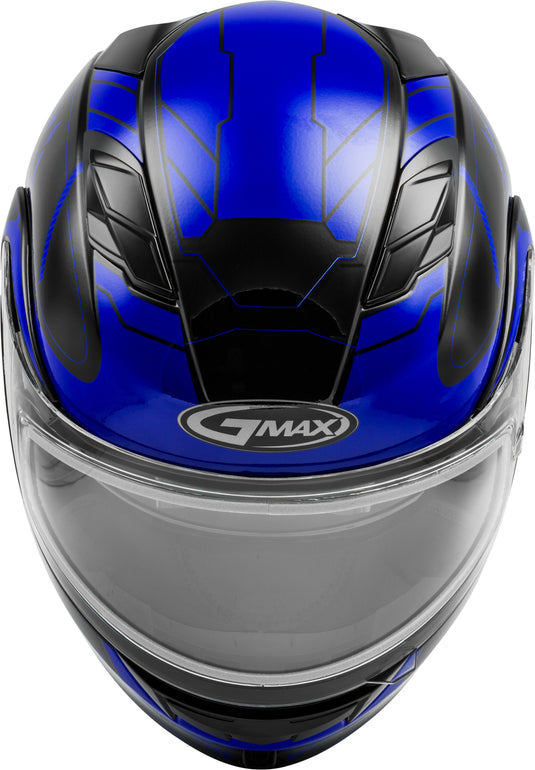 MD-01S MODULAR WIRED SNOW HELMET BLACK/BLUE LG G2011216D TC-2-ECE image 3