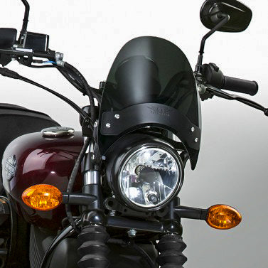 FLYSCREEN WINDSCREEN DARK SMOKE BLACK HARDWARE N2535-002 image 1