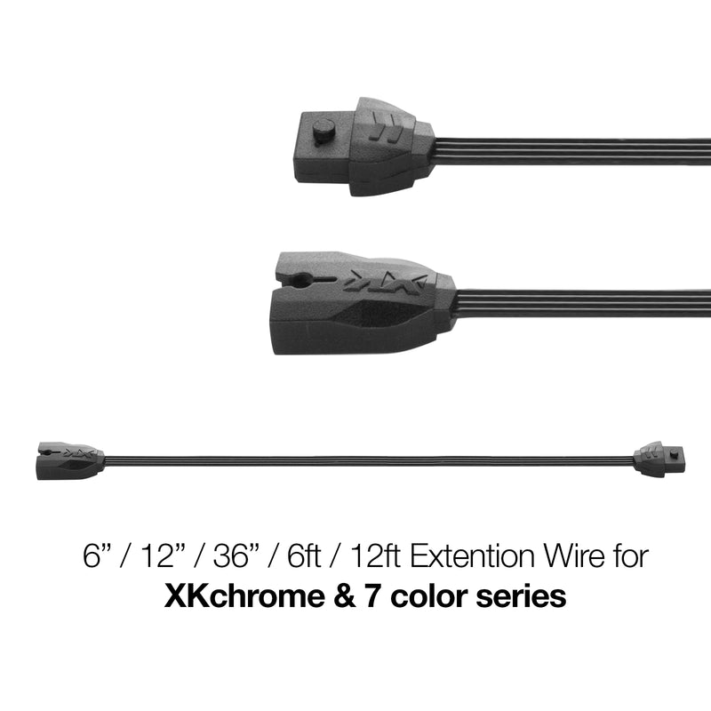 Load image into Gallery viewer, 12FT 4 PIN EXTENSION WIRE XK-4P-WIRE-12FT image 1
