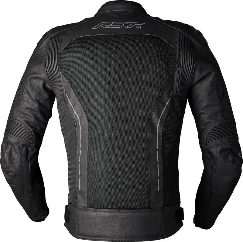 Load image into Gallery viewer, S1 MESH CE JACKET BLACK/BLACK LEATHER XL 103465BLK-46 image 2
