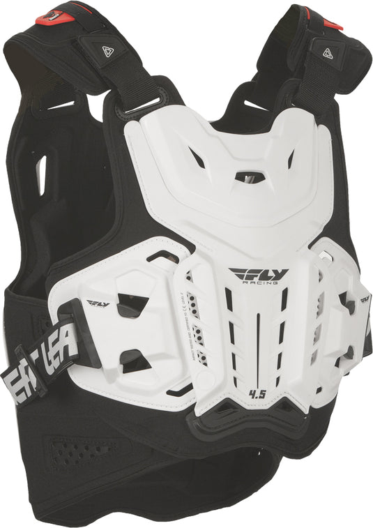 4.5 CHEST PROTECTOR WHITE ADULT 4.5 PROTECT WHT image 1