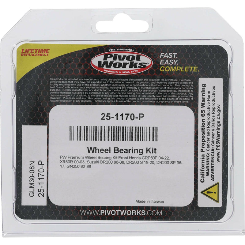 Load image into Gallery viewer, WHEEL BEARING KIT PREMIUM 25-1170-P image 4
