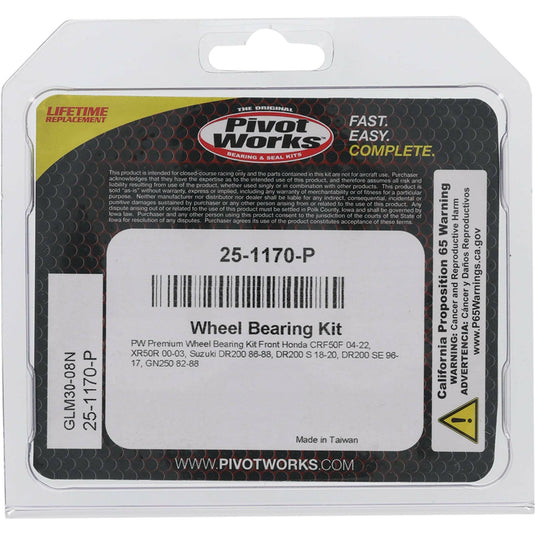 WHEEL BEARING KIT PREMIUM 25-1170-P image 4