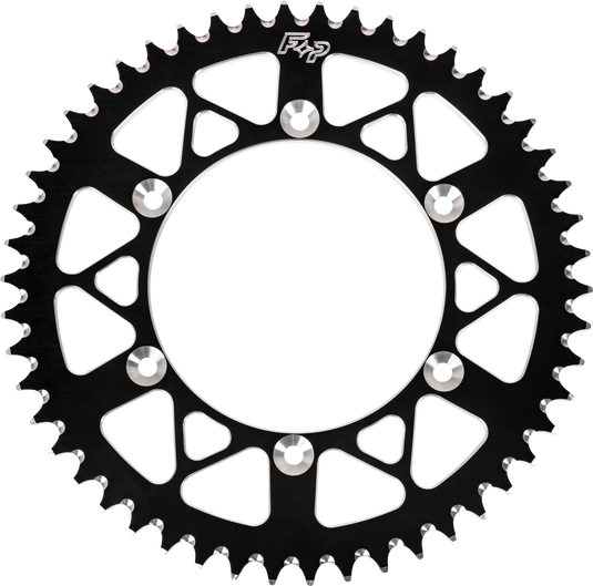 REAR SPROCKET ALUMINUM 50T-520 BLK HON/YAM 208-50 BLK image 1