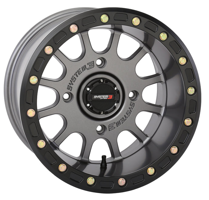 SB5 BL WHEEL 15X10 5+5 (-5MM) 4/137 MATTE GUNMETAL GREY 15S3-56371 image 1