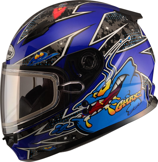 YOUTH GM-49Y ALIEN SNOW HELMET BLUE YS G2497210 TC-2 image 1
