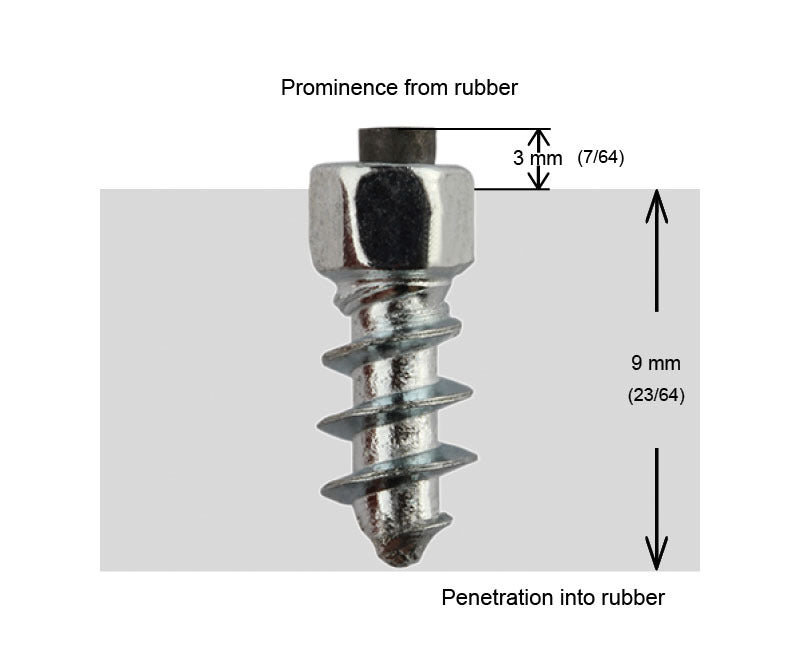 Load image into Gallery viewer, 11MM STANDARD SCREW STUDS QTY 100 ST-11100 image 1
