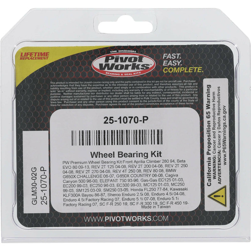 Load image into Gallery viewer, WHEEL BEARING KIT PREMIUM 25-1070-P image 4
