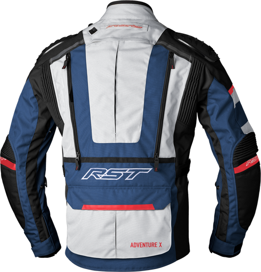 PRO SERIES ADVENTURE-X CE JACKET SILVER/BLUE/RED TXTL XL 102409BLU2-46 image 2