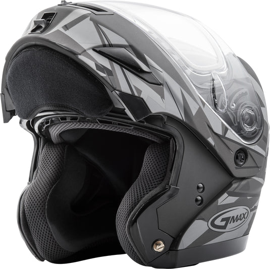 GM-54S MODULAR SCRIBE SNOW HELMET MATTE BLACK/GREY 2X G2549028 image 2