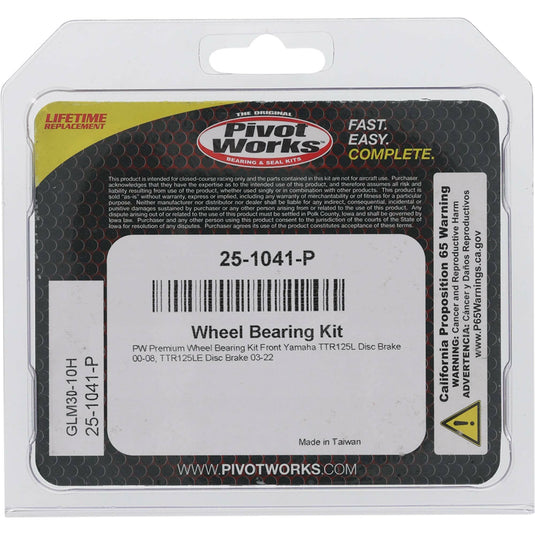 WHEEL BEARING KIT PREMIUM 25-1041-P image 4