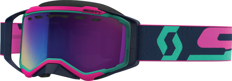 Load image into Gallery viewer, GOGGLE PROSPECT SNOW TEAL/PINK W/TEAL CHROME 262581-5720315 image 2
