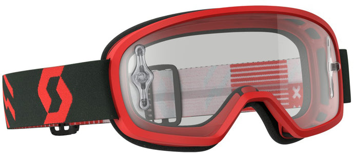 BUZZ PRO GOGGLE RED/BLACK W/CLEAR WORKS LENS 262602-1018113 image 1