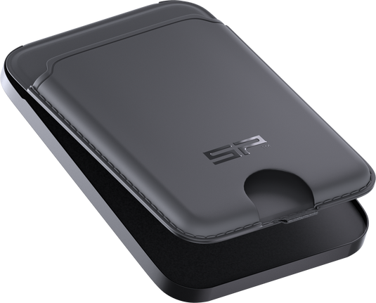 MAGNETIC CARD WALLET SPC+ BLACK 52848 image 2