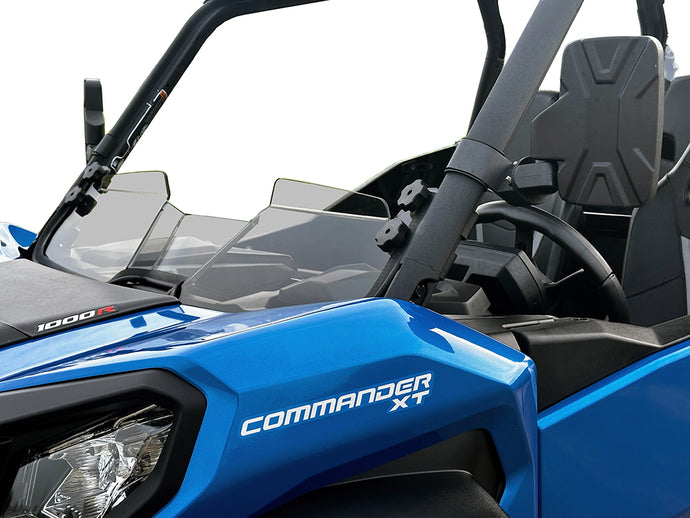 STEALTH TINTED SHORT SHIELD-HC CAN AM 78-2655-ST image 1
