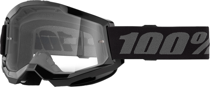 STRATA 2 JUNIOR GOGGLE BLACK CLEAR LENS 50031-00007 image 1