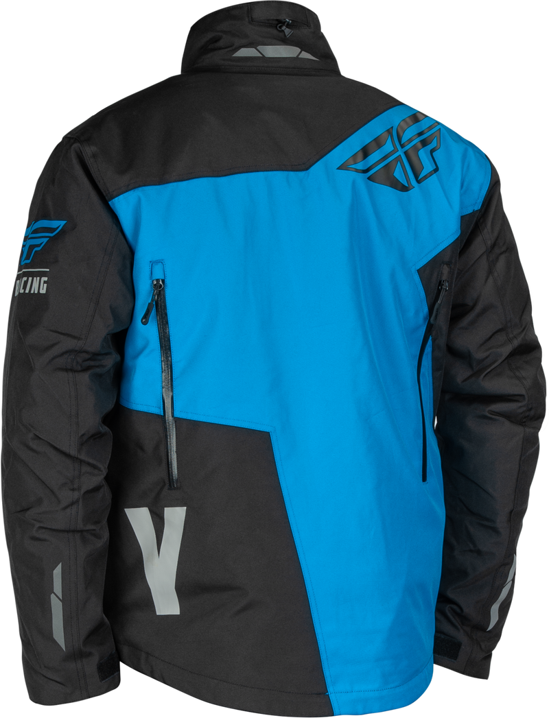 Load image into Gallery viewer, YOUTH SNX PRO JACKET BLACK/BLUE YS 470-5401YS image 2
