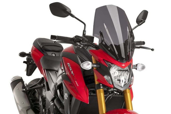 WINDSCREEN NAKED NEW GEN TOURING DARK SMOKE SUZ 9436F image 1