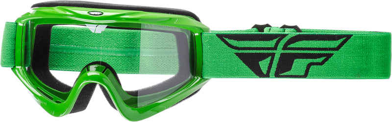 Load image into Gallery viewer, 2018 FOCUS GOGGLE GREEN W/CLEAR LENS 37-4005 image 1
