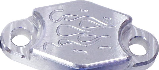 BRAKE BLOCK OFF PLATE (FLAME) PB-F image 1