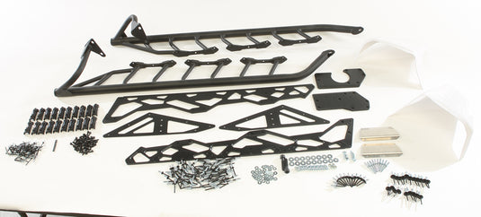 BURANDT SHORTY AIRLOC BLK RUNNING BOARDS POL PRO BPAFRB225-AL-FBK image 1