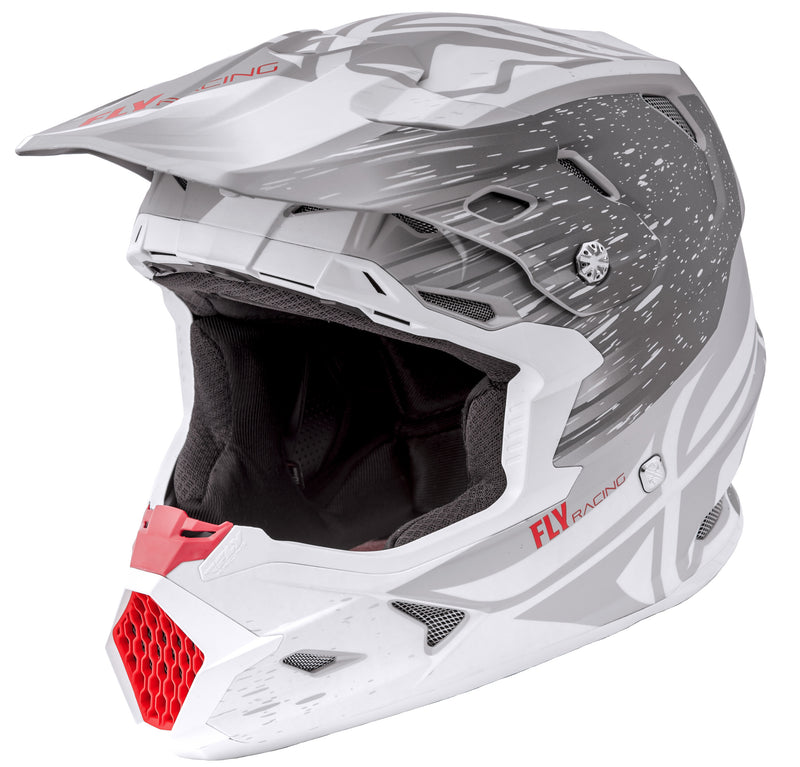Load image into Gallery viewer, TOXIN RESIN HELMET MATTE WHITE/GREY XS 73-8520-4-XS image 1
