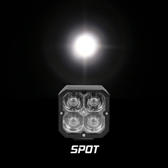 20W RGB POD LIGHTS SPOT BEAM PR XK065001-S-KIT image 2