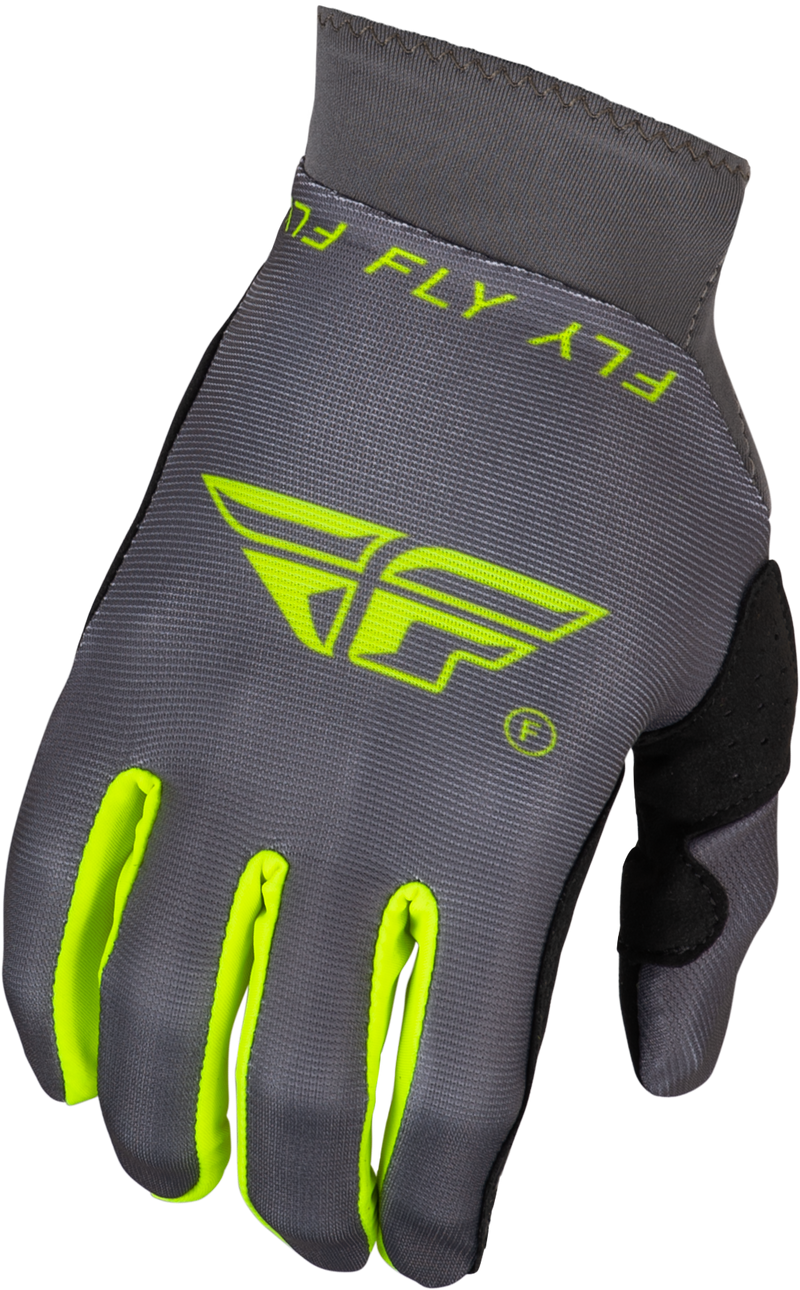 Load image into Gallery viewer, YOUTH PRO LITE GLOVES CHARCOAL/HI-VIS YL 377-042YL image 1
