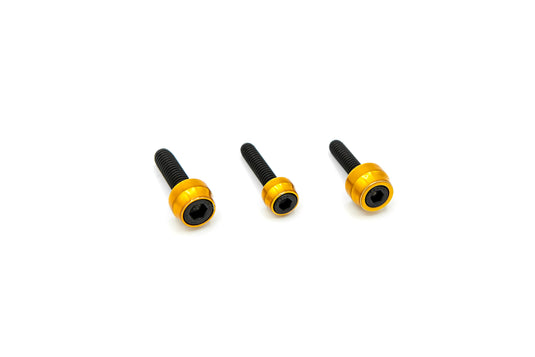 CHACHO'S BOLT KIT GOLD M8 ENG TRANS PRIM BLK SF10023B image 1