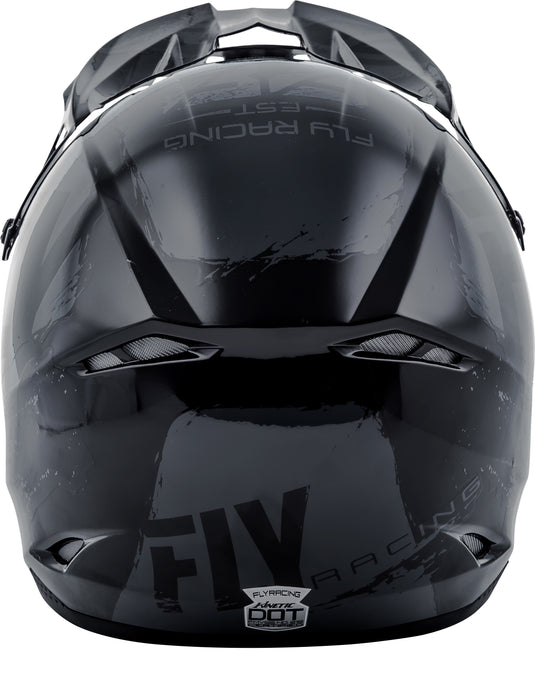 KINETIC BURNISH HELMET GREY/BLACK SM 73-3390-5-S image 3