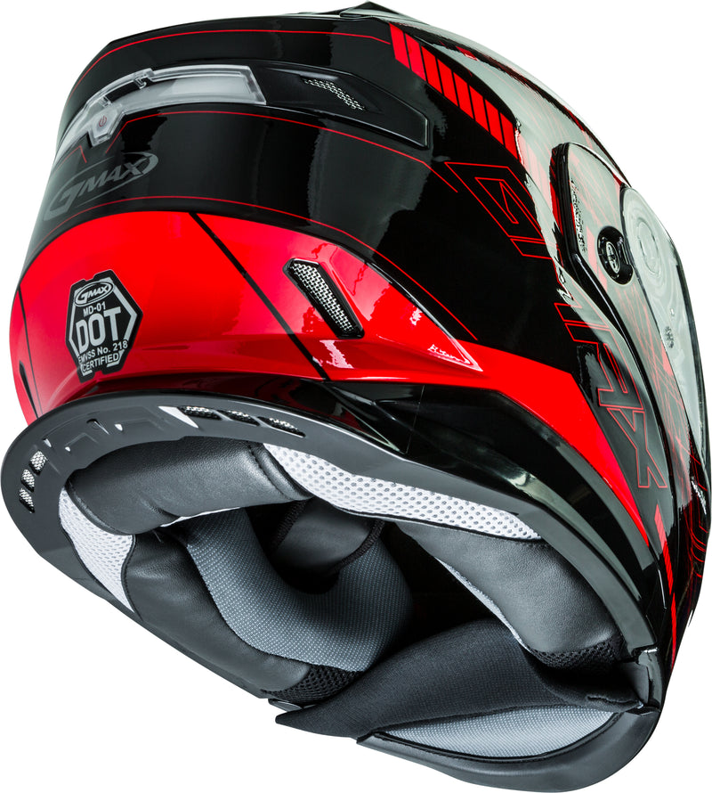 Load image into Gallery viewer, MD-01S MODULAR WIRED SNOW HELMET BLACK/RED LG G2011206D TC-1-ECE image 5

