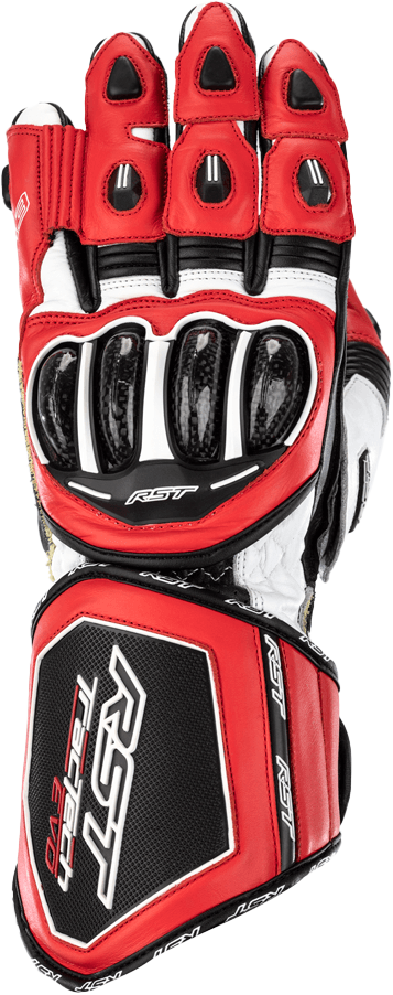 Load image into Gallery viewer, TRACTECH EVO 4 CE GLOVE RED/WHITE/BLACK 2XL 102666RED-12 image 1

