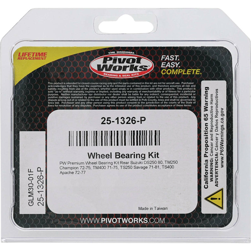Load image into Gallery viewer, WHEEL BEARING KIT PREMIUM 25-1326-P image 4
