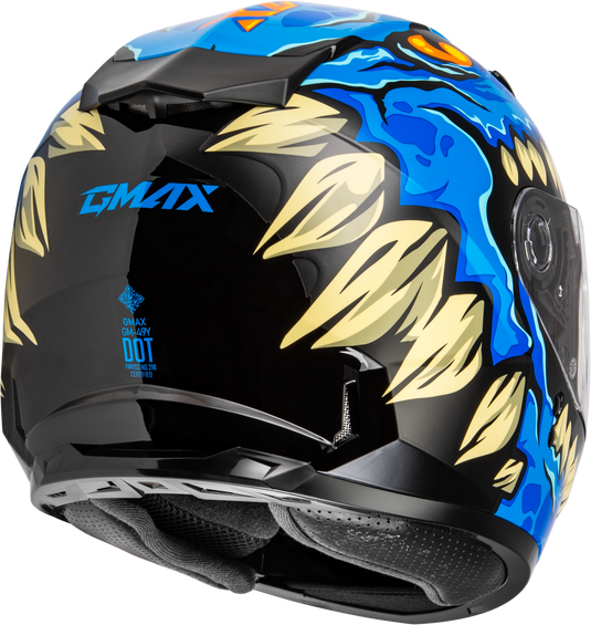 YOUTH GM-49Y DRAX SNOW HELMET BLUE YM F2499041 image 4