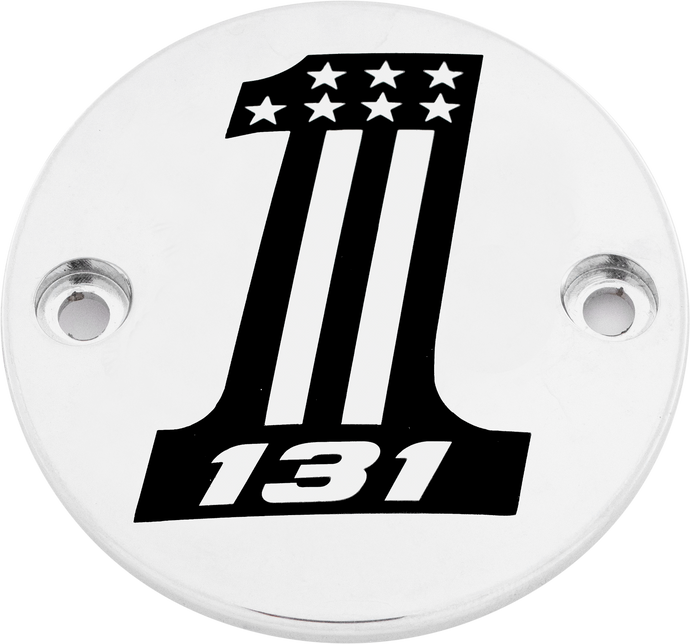 M8 TIMER COVER 131 CHROME 131-14-63 image 1