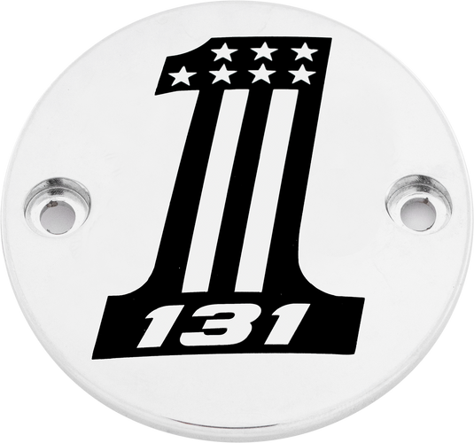 M8 TIMER COVER 131 CHROME 131-14-63 image 1