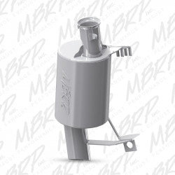 SILENCER TRAIL STNLS A/C 6000 SERIES S/M 235T211 image 1