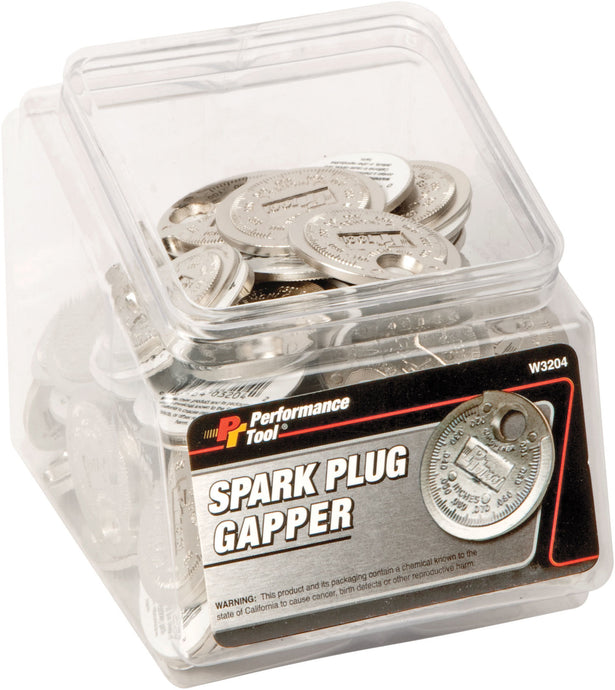 SPARK PLUG GAP TOOL 50/PK W/FISHBOWL COUNTER DISPLAY W3204 image 1