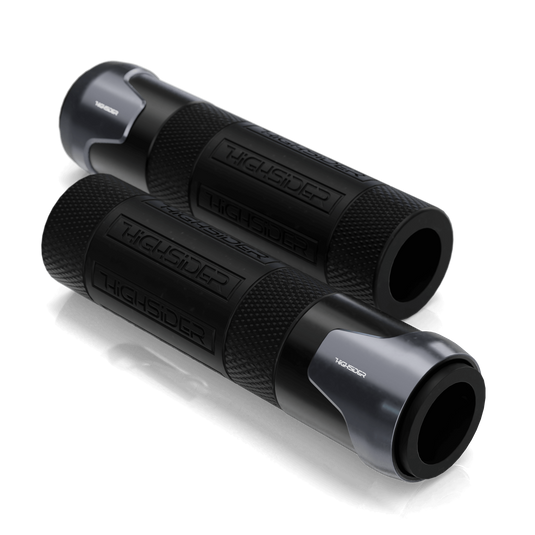 AKRON GRIP PAIR BLACK/TITAN 315-0573 image 2