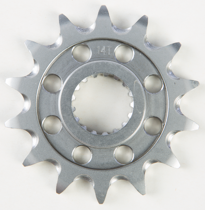 FRONT CS SPROCKET STEEL 14T-520 SUZ MX-144214-4 image 1