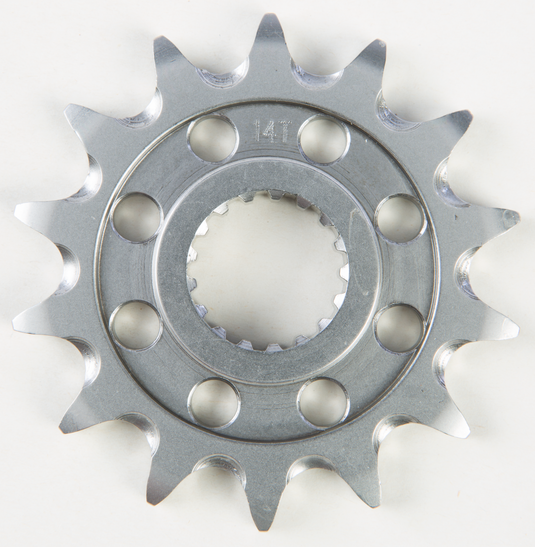 FRONT CS SPROCKET STEEL 14T-520 SUZ MX-144214-4 image 1