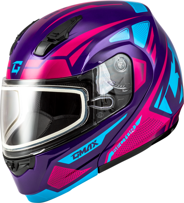 MD-04S SECTOR SNOW HELMET VIOLET/PINK SM M2043984 image 1
