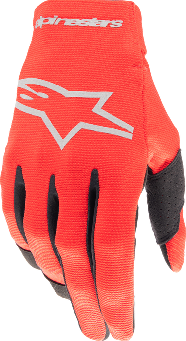 YOUTH RADAR GLOVES MARS RED/SILVER MD 3541824-385-M image 1