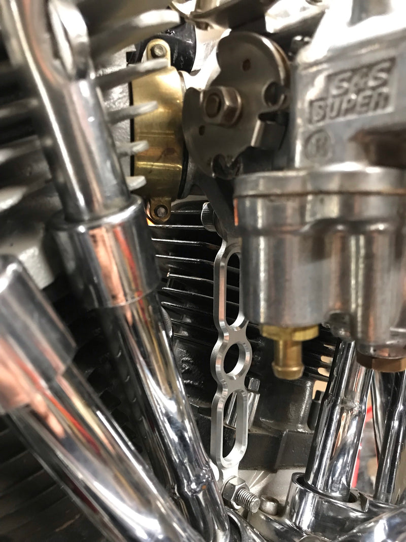 Load image into Gallery viewer, CARB SUPPORT BRACKET `66-84 BT/SHOVEL STF30A image 4
