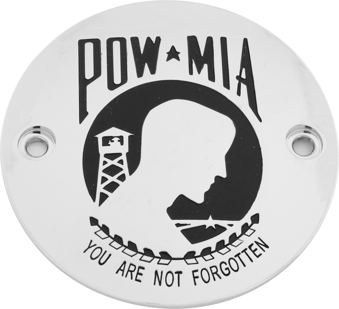 M8 TIMER COVER POW-MIA CHROME POW01-63 image 1