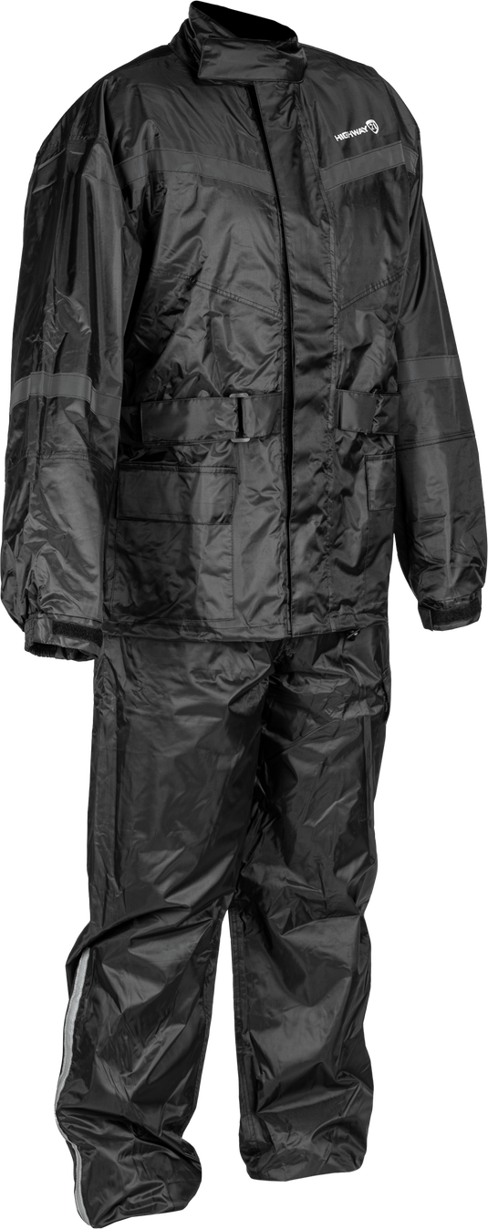 2 PIECE RAIN SUIT BLACK XL 489-4000X image 1